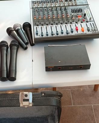 impianto audio live