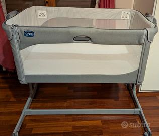 Culla Chicco next2me magic grigia