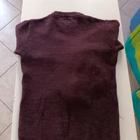 maglione marrone uomo