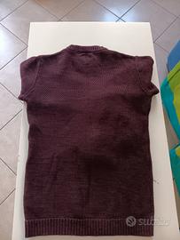 maglione marrone uomo