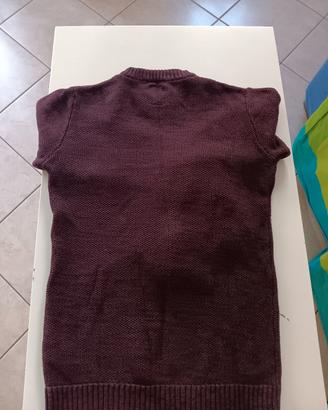 maglione marrone uomo