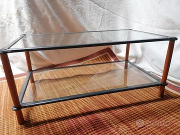 Tavolino Salotto Legno Metallo