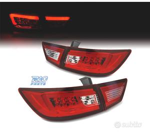FANALI PER RENAULT CLIO 4 13-16 LIGHT BAR ROSSO CR