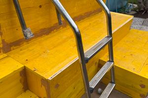 Scaletta per piscina acciaio inox