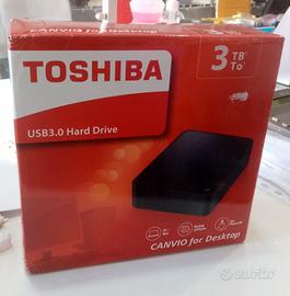 Toshiba hard drive 3tb -3,5" - usb 3.0