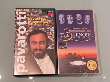 VHS Pavarotti e i 3 Tenori