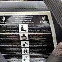 zaino deuter porta bambini 