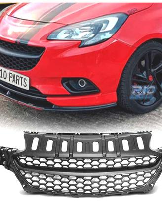 GRIGLIA OPEL CORSA E 15-19 LOOK OPC NERO OPACO