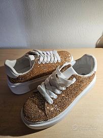 Scarpe glitterate