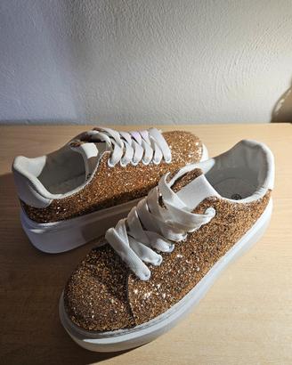 Scarpe glitterate