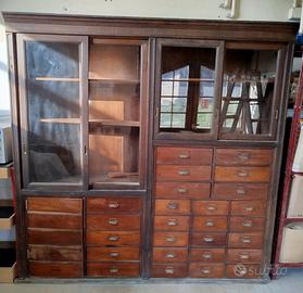 Mobile farmacia antico (200x200x38)