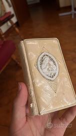 Antico libro di preghiere in madreperla anni 40