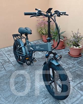 Bici elettrica fat biammortizzata nuova garanzia 