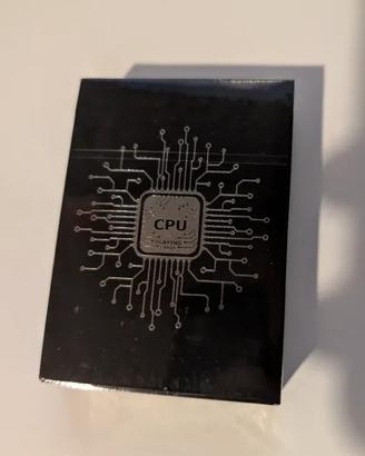 CPU Playing Cards – Edizione Bianco e Nero (Nuovo/