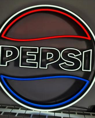 Insegna luminosa pepsi cola vintage
