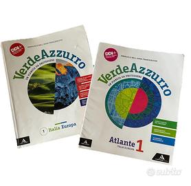 Libro "Verde Azzurro 1" con Atlante
