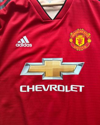 Maglia issued/preparata Pogba Manchester United