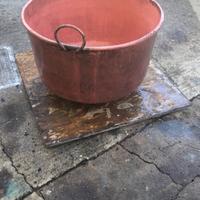 Calderone pentolone in rame