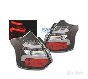 FANALI NERI FORD FOCUS 3 HATCHBACK 11-14 CON FRECC