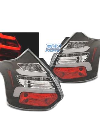 FANALI NERI FORD FOCUS 3 HATCHBACK 11-14 CON FRECC