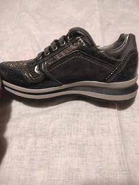 SCARPE DONNA SNEAKERS NERO GIARDINI N. 37