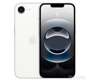 Iphone 16e bianco apple