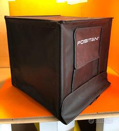 Box fotografico FOSITAN 52cm con luci LED regolabi