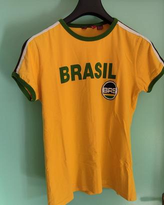 t-shirt brasil Zara vintage