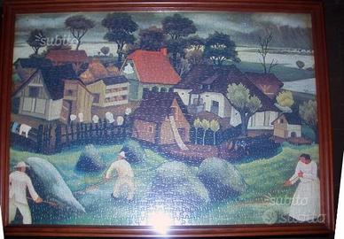 Puzzle con paesaggio agricolo 71 x 54