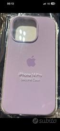 Silicone cover  iphone 14 pro lilla