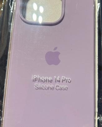 Silicone cover  iphone 14 pro lilla