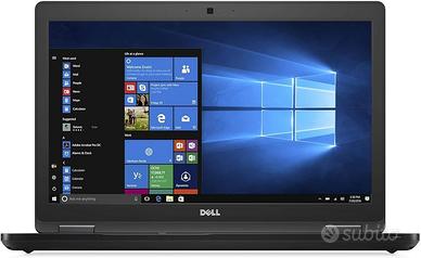 NOTEBOOK DELL 5580 I5-7th° - RAM: 8GB - SSD: 256GB