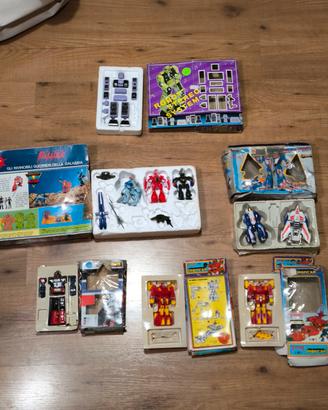 robot lotto giocattoli vintage