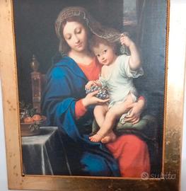 quadro con immagine sacra 