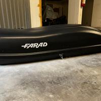 Box Porta Pacchi Auto Farad N6 480 Litri perfetto