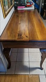 Grande Tavolo in noce antico RESTAURATO