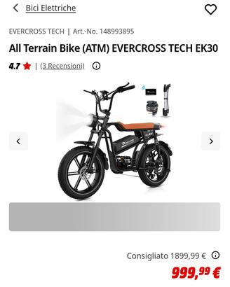 Bici Elettrica - NUOVA