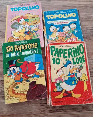 Topolino degli anni 1974 e 1977. Con imperfezioni