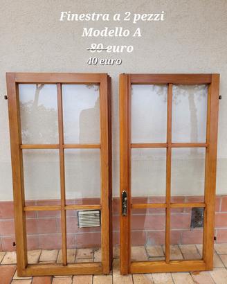 Finestre in legno usate