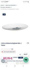 bilancia chicco neonato 