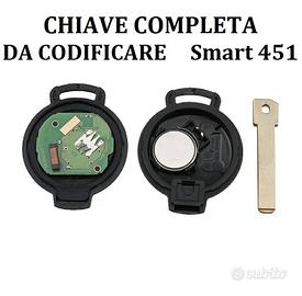 Chiave completa da codificare Smart Fortwo 451
