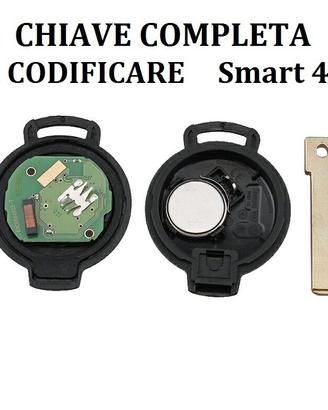 Chiave completa da codificare Smart Fortwo 451