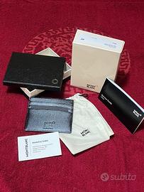 Porta carte in pelle Montblanc