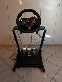 Pedaliera e volante Gaming PlayStation Logitech