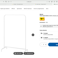 Stand appendi abiti MULIG Ikea