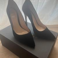 Décolleté Guess  Nero pelle Nun 38