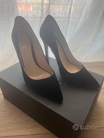 Décolleté Guess  Nero pelle Nun 38