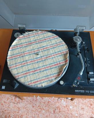 giradischi e stereo con cassette