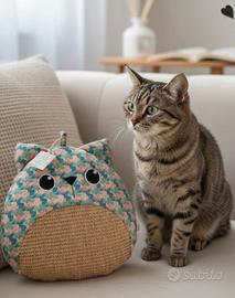 tiragraffi a cuscino per gatti,nuovo con etichetta