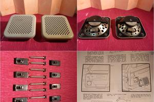 Altoparlanti VOXSON per auto storiche con manuale